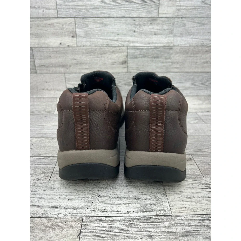 LL‎ Bean Waterproof Insulated Leather Mocs Brown Vibram Arctic Grip Women Size 9